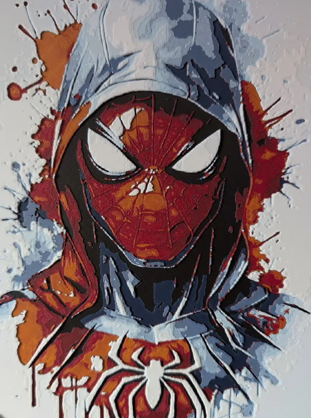 Spiderman Fan Art Hueforge